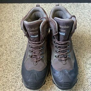 Columbia Bugaboot 200g Omni-Tech Waterproof Mens Winter Snow Boots 11M Brown